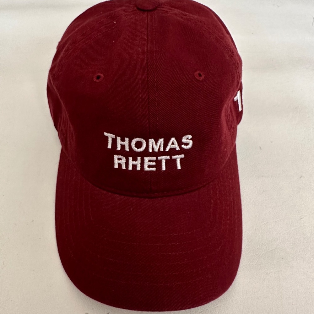Thomas Rhett 19 Logo Magenta Baseball Cap Hat One Size